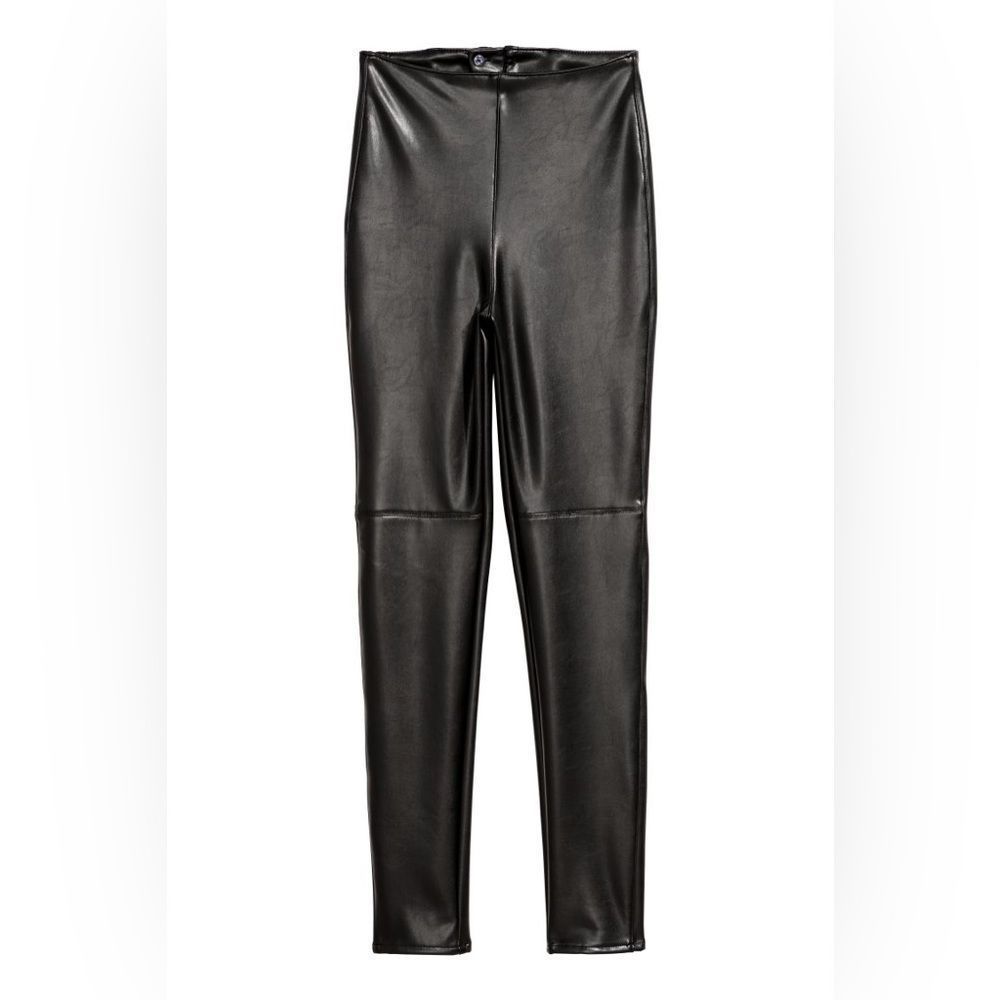 H&M Faux Leather Pants